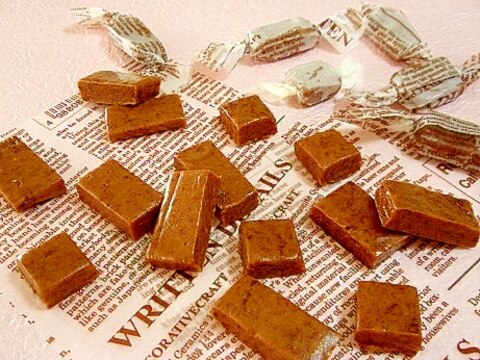 ミルクたっぷり手作りキャラメル レシピ 作り方 By レモンちゃん 楽天レシピ ミルクたっぷり手作りキャラメル レシピ 作り方 By レモンちゃん 楽天レシピ